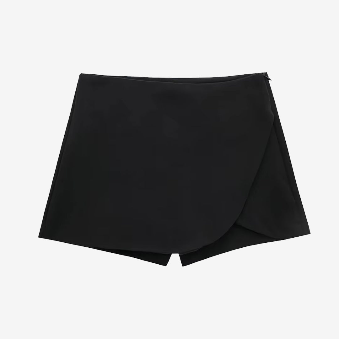 ハイウエストキュロット